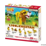 LaQ epítőjáték állatok világa - OROSZLÁN ÉS LEOPÁRD (7 az 1-ben)